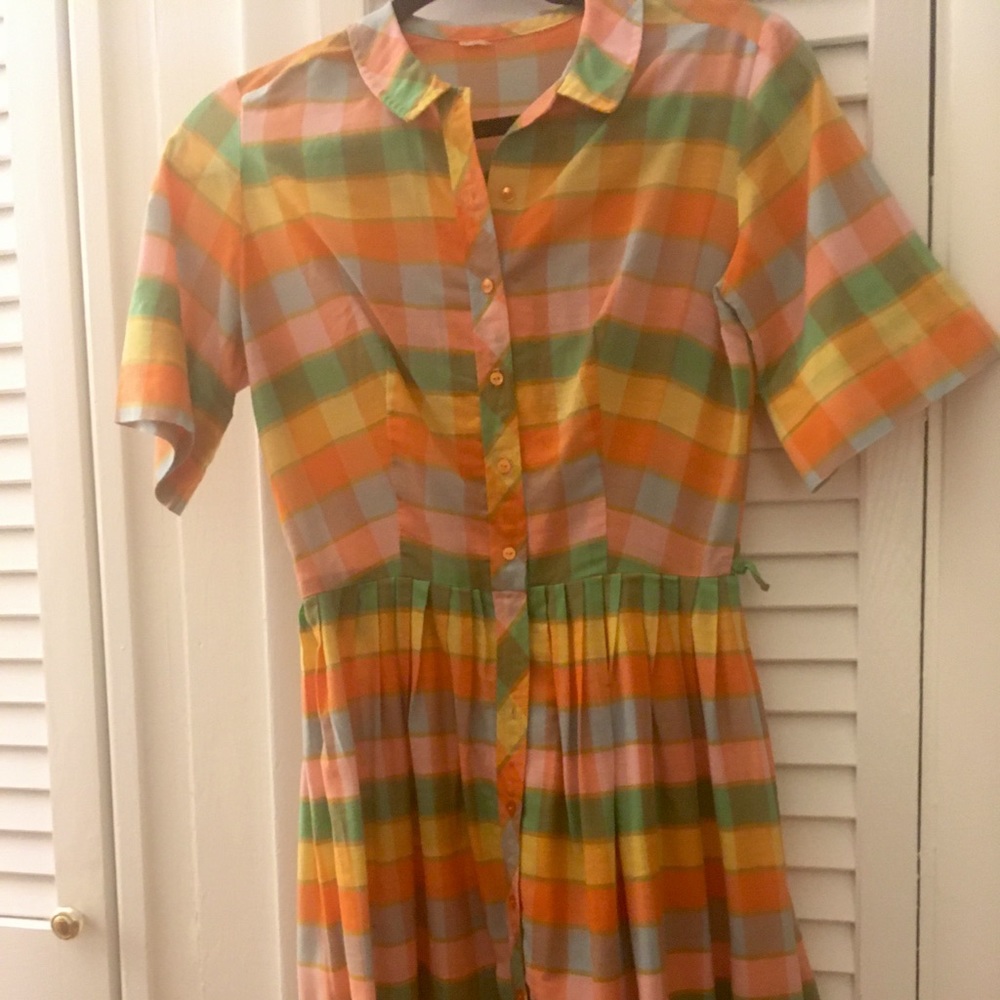 Adorable 1970s Vintage Day Dress